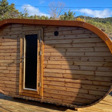 Camping Les Hauts De Rosans Buitenkant foto